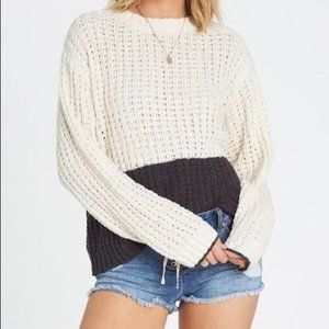 BILLABONG Block Party Sweater Knitted Sweater size Medium